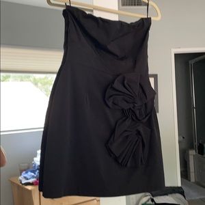 Strapless Black “Aqua” Dress Size Medium